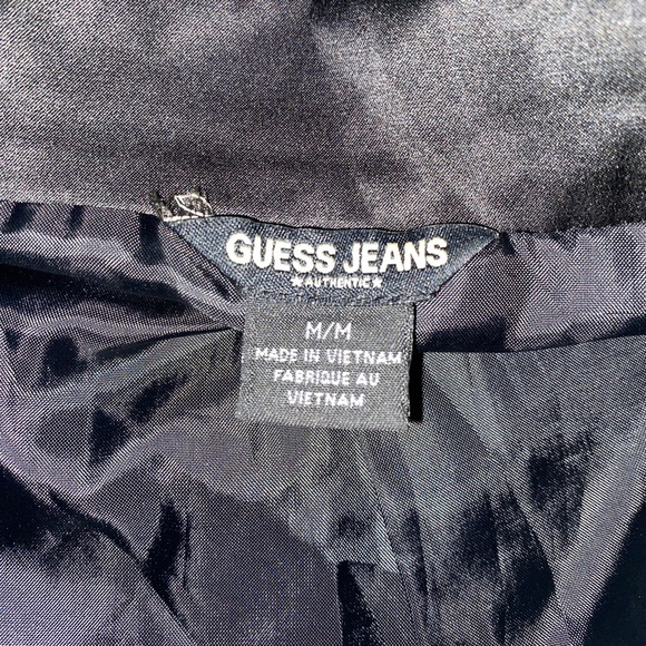 Guess jeans black satin blazer - Picture 3 of 6